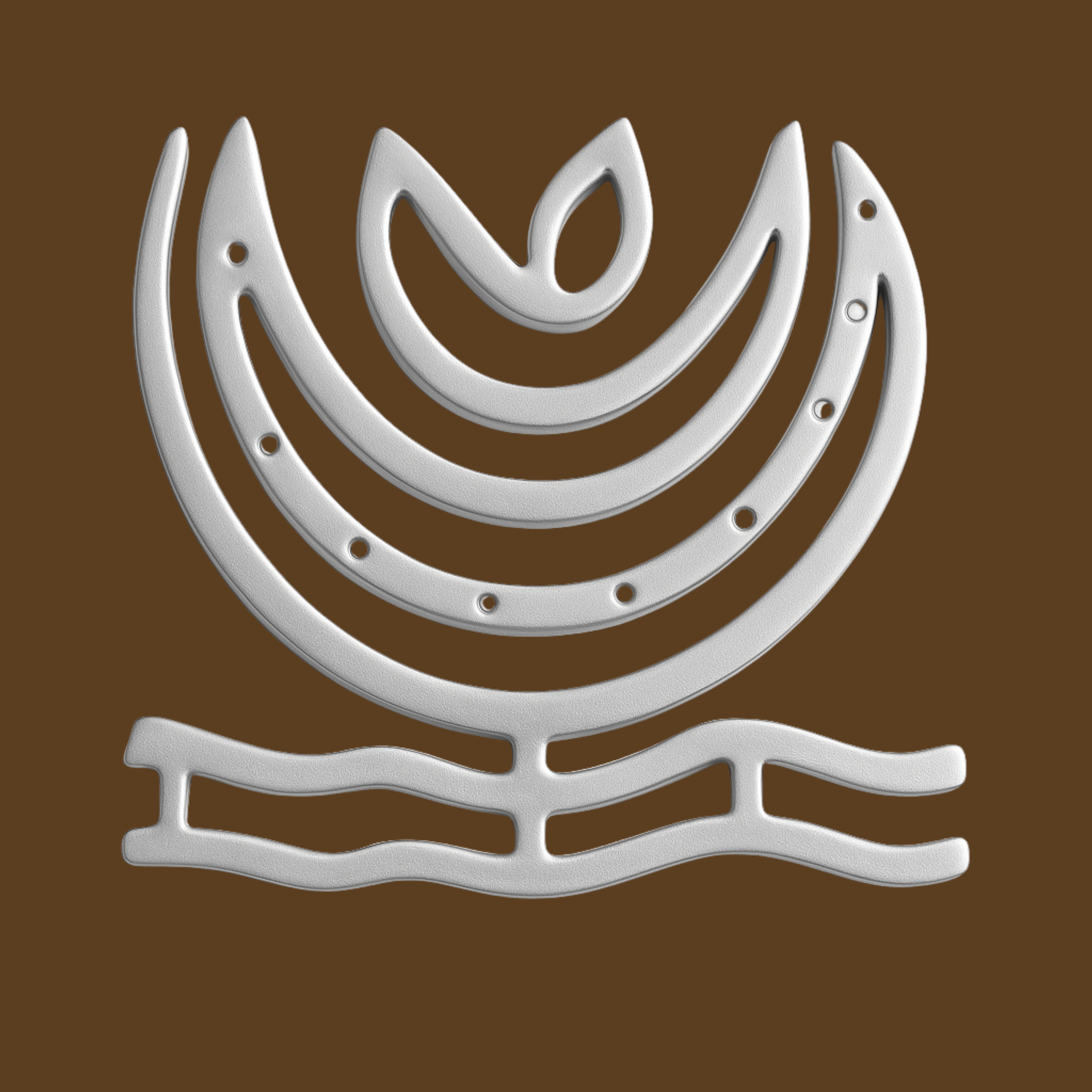 Zinc Moon Helix 5inch